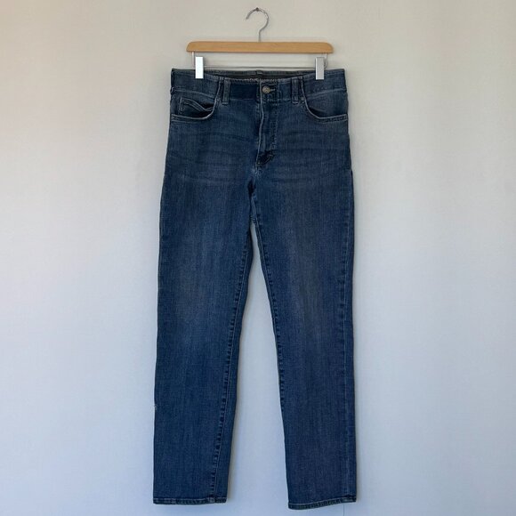 Lee Men's Jeans 34x34 Regular Fit / Straight Leg - Medium/Dark Blue - Picture 1 of 9